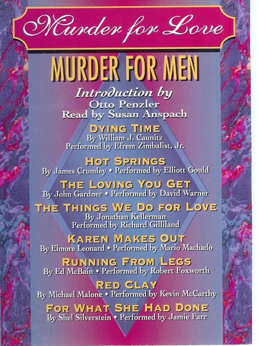Title details for Murder for Love, Murder for Men by Otto Penzler - Available